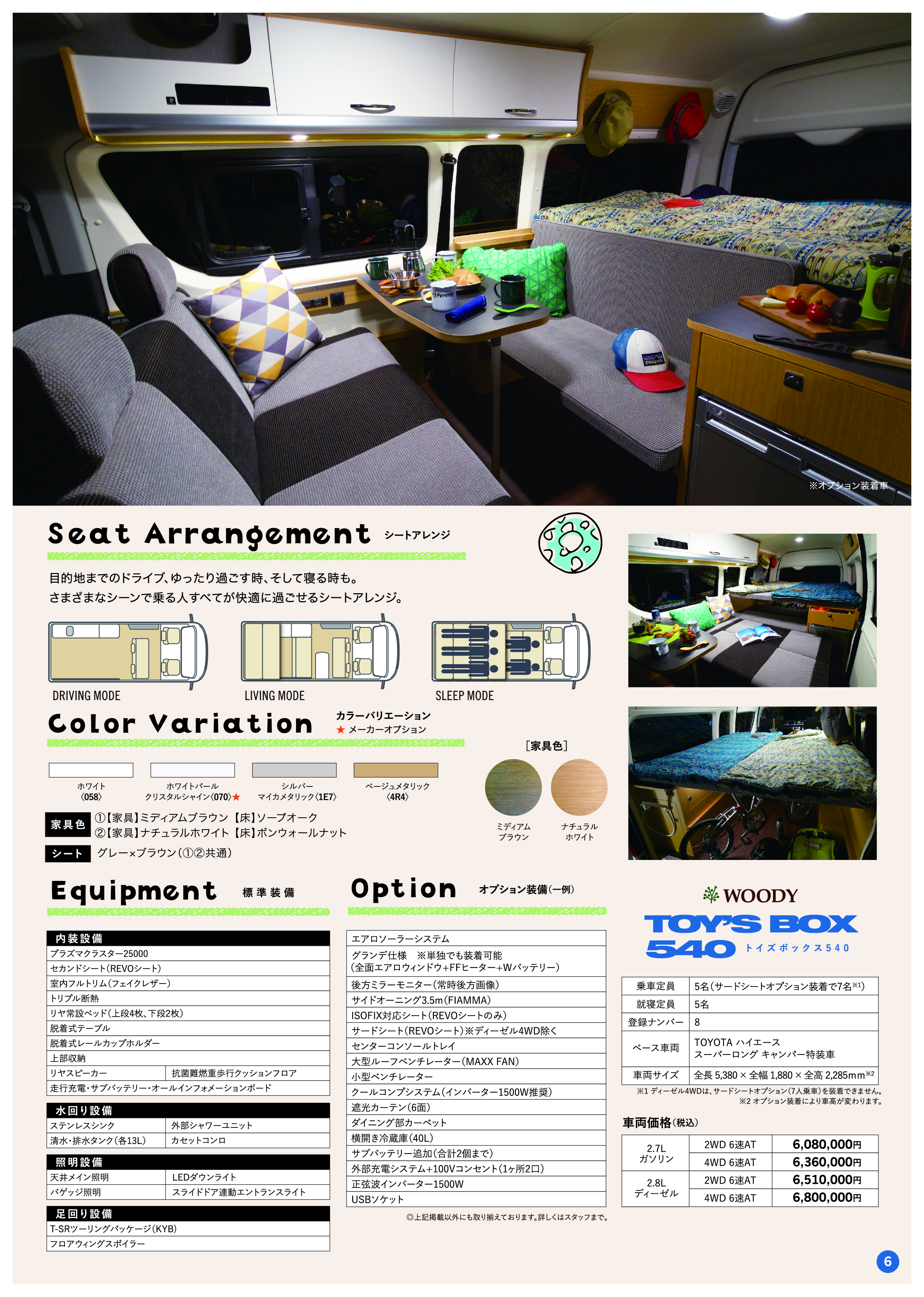 WOODY TOY'S BOX540 | ネッツトヨタびわこ株式会社